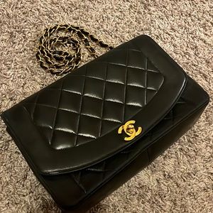 Chanel lamb skin classic